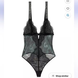 Victoria’s Secret Sheer Lace Bodysuit